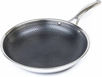 HexClad 10 Inch Hybrid Stainless Pan