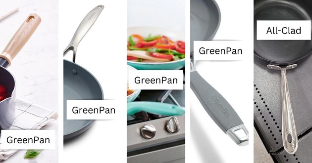 GreenPan vs. All-Clad handle design