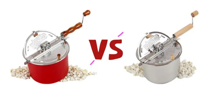 Whirley Pop Stainless Steel vs Aluminum – Detailed Comparison