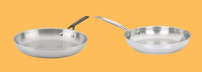 KitchenAid Vs Cuisinart Stainless Steel Cookware appearance